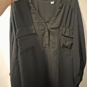 Torrid Black Blouse